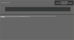 Desktop Screenshot of perfect-car.de